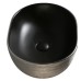 Раковина Roxen Sandra 570195-B черный/серебряный