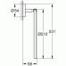 Кольцо для полотенец Grohe Bau Cosmopolitan 40460001 хром