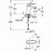 Смеситель для умывальника Grohe Eurostyle 23715003 хром