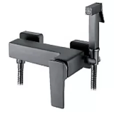 Смеситель с гигиенической лейкой Ledeme L5278U графит