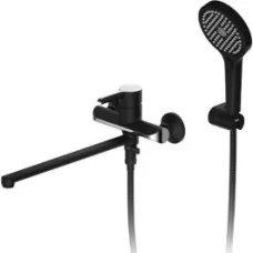 Смеситель для ванны Gappo G2203-6 черный/хром