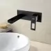 Смеситель для умывальника Gappo G1017-16 черный