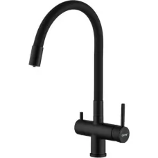 Смеситель для кухни под фильтр Gappo G4398-36 черный