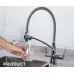 Смеситель для кухни под фильтр Gappo G4398-17 хром