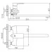 Смеситель для ванны Frud R23151 хром