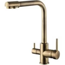 Смеситель для кухни под фильтр Frud R43053-4 бронза