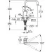 Смеситель для кухни Grohe Eurodisc Cosmopolitan 32259003 хром