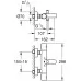 Смеситель для ванны Grohe Grohtherm Cosmopolitan 800 Cosmo exp THM 34766000 хром