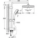 Душевая система Grohe Tempesta Cosmopolitan System 26694000 хром