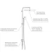 Душевая система Grohe Tempesta Cosmopolitan System 26694000 хром