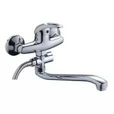 Смеситель для ванны Ledeme L2102-B хром