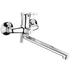 Смеситель для ванны Ledeme L2214-B хром