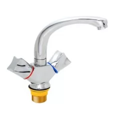 Смеситель для умывальника Wisent W1087 хром