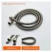 Смеситель для ванны Loffrey LF82212W белый