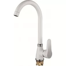 Смеситель для кухни Loffrey LF84012W белый