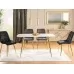 Стул SIGNAL CHIC VELVET Bluvel 28 бежевый/золото