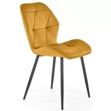 Стул HALMAR K453 горчичный/черный..