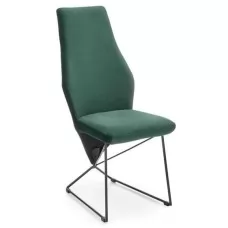 Стул HALMAR K485 темно-зеленый/черный