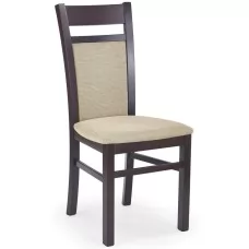 Стул HALMAR GERARD 2 темный орех/TORENT BEIGE