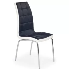 Стул HALMAR K186 черный/белый