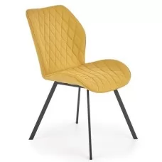 Стул HALMAR K360 горчичный/черный