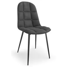 Стул HALMAR K417 серый/черный