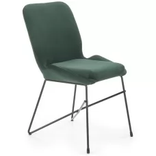 Стул HALMAR K454 темно-зеленый/черный