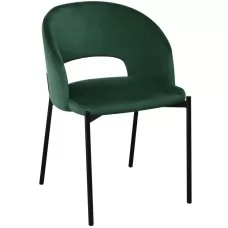 Стул HALMAR K455 темно-зеленый/черный