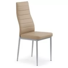 Стул HALMAR K70 св.коричневый/хром