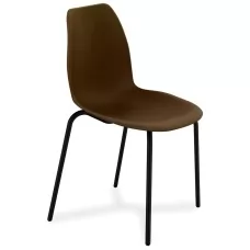 Стул Sheffilton SHT-ST29/S130 СТ-386 коричневый/черный муар