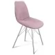 Стул Sheffilton SHT-ST29-C22/S37 розовый зефир/хром лак