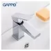 Смеситель для умывальника Gappo G1039 хром