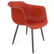 Стул Sheffilton SHT-ST31/S95-1 СТ-425 красный/черный муар