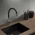 Смеситель для кухни под фильтр Frap F4396-15 графит