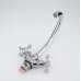 Смеситель для кухни Ledeme L4908 хром