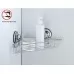 Полочка угловая Ledeme L3728-1 хром