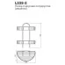 Корзина Ledeme L339-2 хром