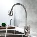 Смеситель для кухни Ledeme L74304 нержавеющая сталь