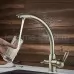 Смеситель для кухни под фильтр Ledeme L4455C-3 бронза