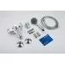 Смеситель для ванны Ledeme L3204 хром