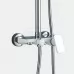 Душевая система Ledeme L2421W Хром/белый