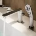 Смеситель для ванны Ledeme L1153W белый