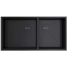 Кухонная мойка Omoikiri Taki 85-2-LB-U/IF-GB Side Графит