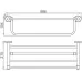 Полка Ledeme L71724B черный