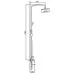Душевая система Frap F2428 хром