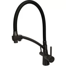 Смеситель для кухни под фильтр Wisent W4855U-12 графит