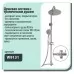 Душевая система Wisent W9131 хром