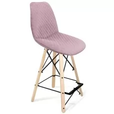 Стул барный Sheffilton SHT-ST29-C22/S80-1 розовый зефир/проз..