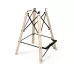 Стул барный Sheffilton SHT-ST35-2/S80-1 СТ-389 лиственно-зеленый/прозрачный лак/черный