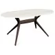 Стол обеденный Sheffilton SHT-TU30-2/TT 120/80 SHT-СП07 коричневый/бетон крем